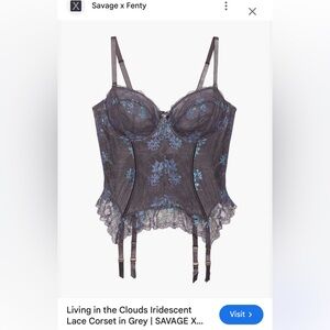 Savage x Fenty Living in the Clouds Corset